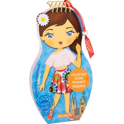 Baagl Oblékáme české panenky TEREZKA