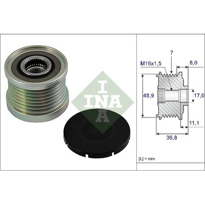 Předstihová spojka Schaeffler INA 535 0081 10 IN 535008110
