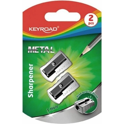 Struhadlo KEYROAD Metal hliníkové, 2 ks, blistr