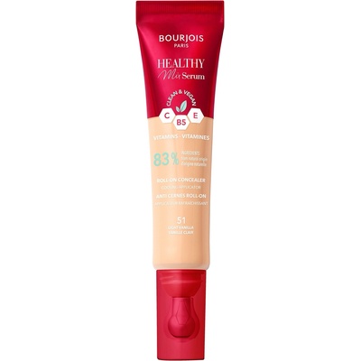 Bourjois Healthy Mix Серум-коректор, рол-он, 51 Light Vanilla, 11 ml