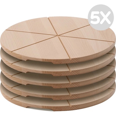Hendi Zvýhodněný multipack - 5x Prkno na pizzu - ø500 mm