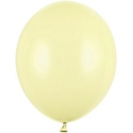 Party Deco Пастелен латексов балон - светложълт - 30 см (sb14p-084j)