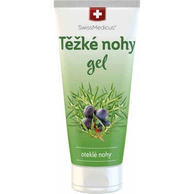 SwissMedicus ťažké nohy gél 200 ml