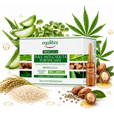 Beauty Formulas Equilibra Tricologica Posilující ampule proti vypadávání vlasů 1 balení - 10 ks (8 ml )