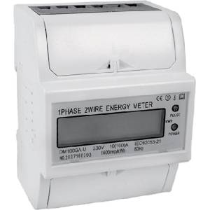 ELMARK Електромер монофазен, el-100sa-u, 10(100)a, 230v, 1 тарифа (50216)