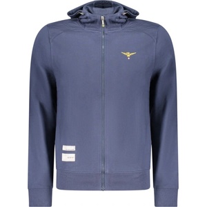 Accademia militare Мъжки суитшърт с цип military academy. , Размер s, Цвят Синьо (s6s668-5731_bl044)