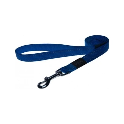 Rogz leash lead Large - Светлоотразителен повод за кучета - 2.0 см. / 1.4 метра син