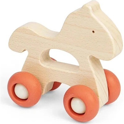 Bigjigs Toys Domáci miláčik na kolieskach Kôň