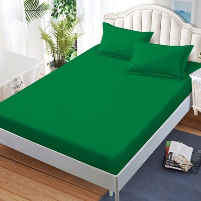 Долен чаршаф с 2 калъфки (размер 160/180x200), 3 части , 15574, Зелен
