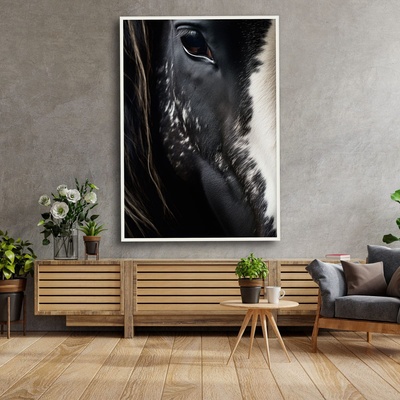 Decono Картина Черен Кон