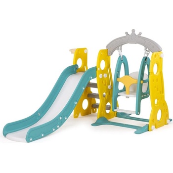 Chipolino К-т пързалка, люлка и кош за топка мулти (3800933000637)