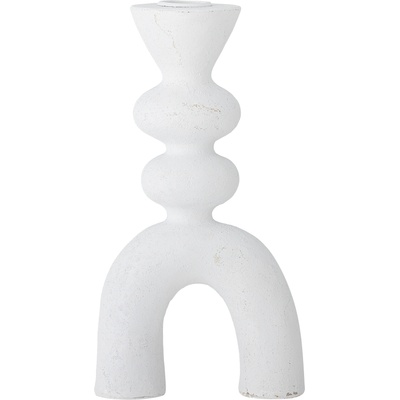 Bloomingville Свещник за класическа свещ Syra 21 см бял (82061816)