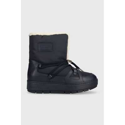 Tommy Hilfiger Апрески Tommy Hilfiger TOMMY ESSENTIAL SNOWBOOT в тъмносиньо FW0FW07504 (FW0FW07504)