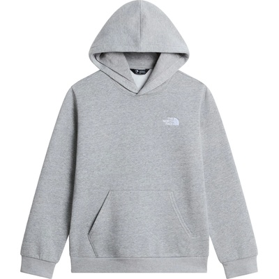 The North Face Детски суичър The North Face Kid's Evolution Simple Dome Pullover Hood Hoodie - TNF Pale Grey Heather - размер XXL (704-6510-0416)