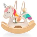 Zopa Дървен активити еднорог, Pink (ZOP033089)