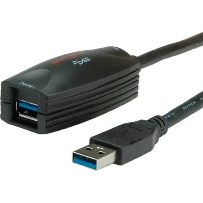 Roline Cable USB3.0 A-A M/F+Repeater, 5m, Roline 12.04. 1096