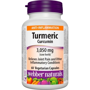 Webber Naturals Turmeric Curcumin, 60 капсули, Webber Naturals (3544 WN)