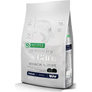 Nature's Protection Superior Care Black Coat Adult All Breeds - Специализирана храна за израснали кучета с черна козина
