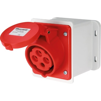 ELMARK Ec690 КОНТАКТ oТКРИТ mОНТАЖ 16А ip44 3p+e 380-415v (ec690521d)