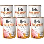 Brit Брит пате и месо от пуйка 6x400г