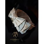 Radi handmade Сатенена диадема със ветло зелена панделка (975)