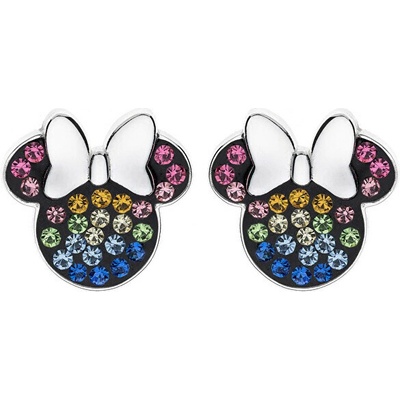 Disney stříbrné náušnice pecky Minnie Mouse E903207SRML
