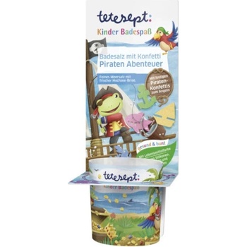 Tetesept sůl do koupele s konfetami Pirátské dobrodružství 40 g