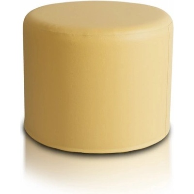 ECOPUF Taburetka - ROLLER - ekokoža E3 - Maslová