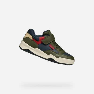 GEOX Каки детски маратонки Geox Perth Geox | Zelen | Момчешки | 38