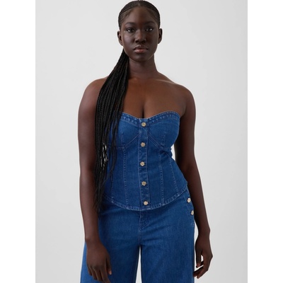 Gap × HFR by Atelier Ndigo Džínsový korzetový top