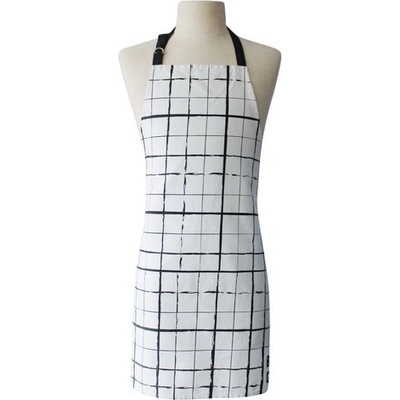 Essex bavlněná zástěra Black white motiv B