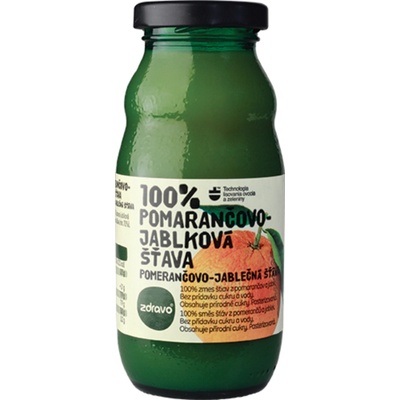 Zdravo 100% Šťáva pomerančovo jablková 0,2 l