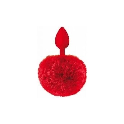 Boss of Toys Red pompom anal plug