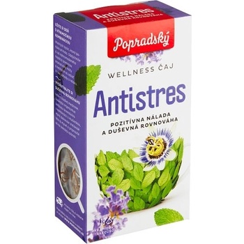 Popradský Wellness čaj antistres pozitívna nálada a duševná rovnováha 18 x 1,5 g