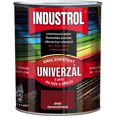 Industrol S2013 Vrchná syntetická farba 0,75l 8440 červenohnedý