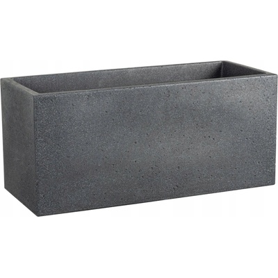 Scheurich Květináč plast šedý 59 x 25 x 27 cm
