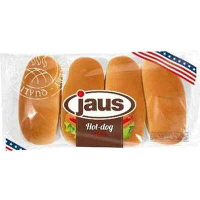 Jaus Hot dog pečivo 4 x 62,5 g – Zboží Dáma