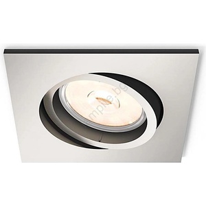 Philips - LED RGBW димируемо вградено осветително тяло DONEGAL 1xGU10/4, 8W/230V + дистанционно управление (LEDP1939)