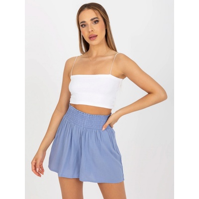 VZDUŠNÉ šortky D73761M62238KA-LIGHT BLUE SVĚTLE MODRÉ