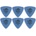 Dunlop 431R 1.00 Tortex Triangle 6 Перце за китара (431R100-6PACK-SET)