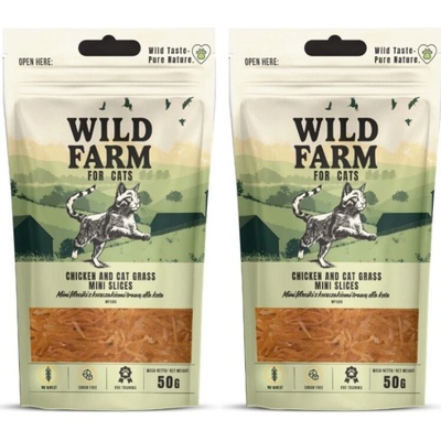 Wild Farm Kuracie a trávnaté filé 2 x 50 g