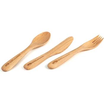 GSI Outdoors Комплект прибори за хранене GSI Outdoors Rakau (TO.46103)