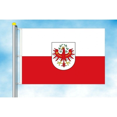 LIBEA, s.r.o. Tyrolsko vlajka Rozměr: 30×45 cm, Uchycení: Karabiny na stožár