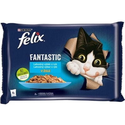 Felix Fantastic morské hody v želé 4 x 85 g