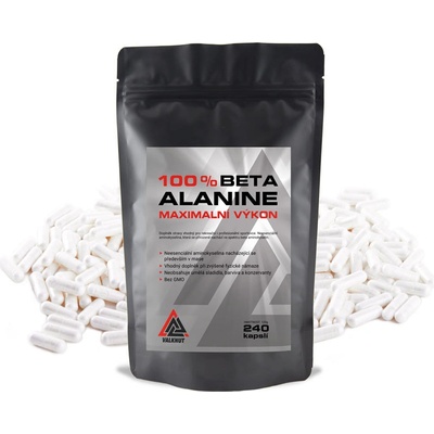 VALKNUT 100% Beta Alanine 240 kapsúl