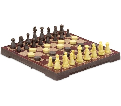 Cayro Magnetický Šach a Dáma