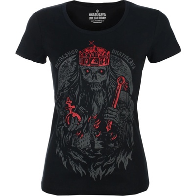 METALSHOP дамска тениска metalshop - bratislava - ms082