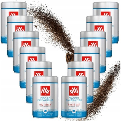 Illy Decaf mletá 12 x 250 g