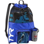 TYR торба за плуване tyr big mummy mesh bag син/бял