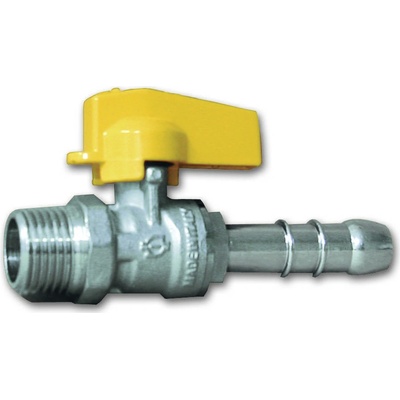 IVAR kulový uzávěr PB - pr. 9,8mm, 1/2"M, přímý 8107R104P